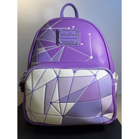 Loungefly Disney Parks Purple Wall Mini Backpack Magic Kingdom Retired